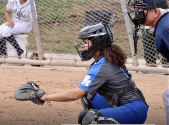 miranda lista behind the plate