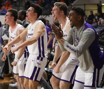 Allen celebrating on the bench in 2020