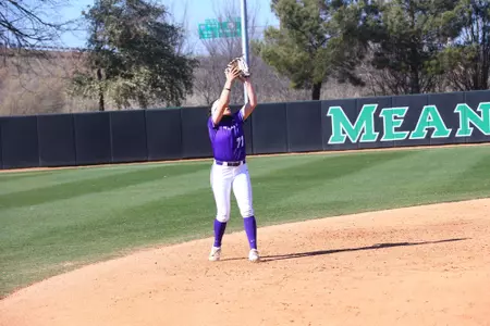 Val Rudd field a popup against UNT