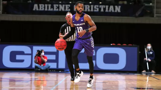 Reggie Miller at the Southland Conference Tournament Championship Game: Nicholls State vs. Abilene Christian