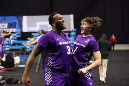 INDIANAPOLIS, IN - MARCH 20: The Abilene Christian Wildcats take on the Texas Longhorns tin the first round of the 2021 NCAA Division I MenÕs Basketball Tournament held at Lucas Oil Stadium on March 20, 2021 in Indianapolis, Indiana. (Photo by Jamie Schwaberow/NCAA Photos via Getty Images)