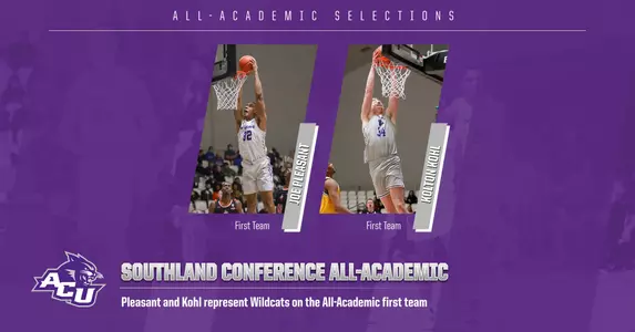 Kohl and Pleasant earn All-Academic honors