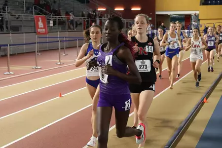 Irene Rono at the 2021 Southland Conference Indoor Track & Field Championships