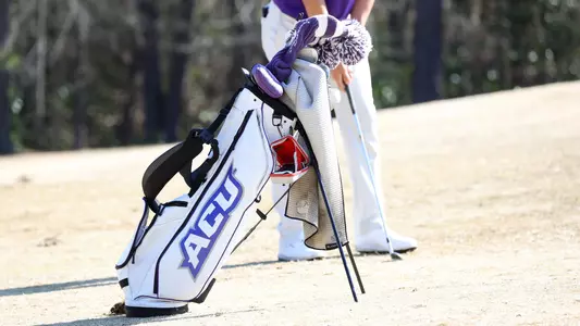 ACU golf bags at Pinehurst