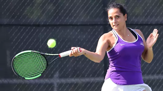 Nini Memishishi delivered the match-winning point vs. Central Arkansas