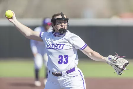 Sam Bradley pitches against Central Arkansas
