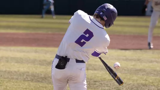Crew Parke swing in an at bat at Crutcher Scott Field