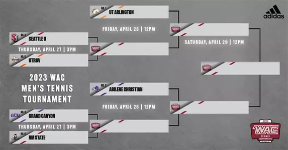WAC Men's Tennis bracket