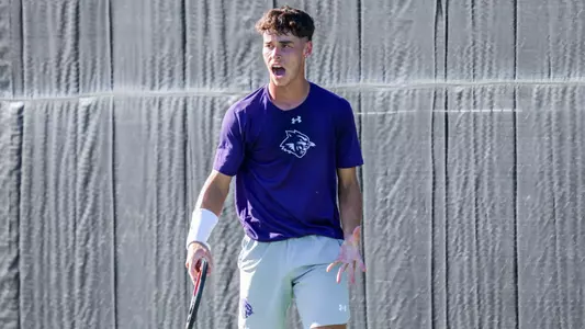 Ethan Scribner during a practice in September 2024