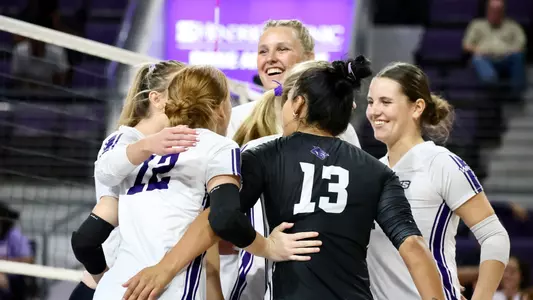 Sasha Stotler Celebrating with team