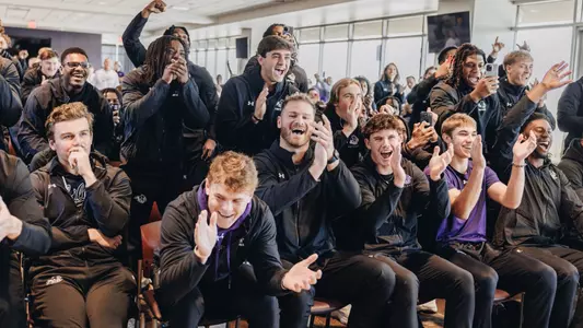 ACU football selection show watch party team reaction