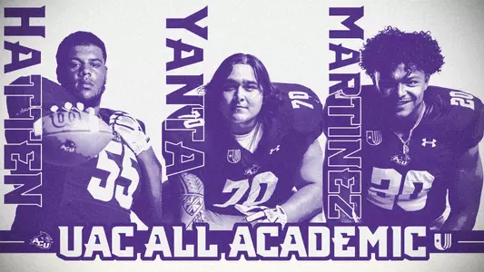 UAC Football All-Academic graphic