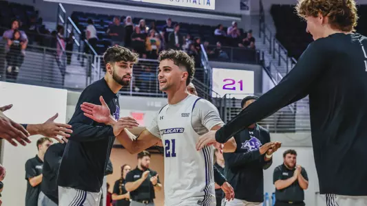 Hunter Jack Madden during starting lineup introductions
