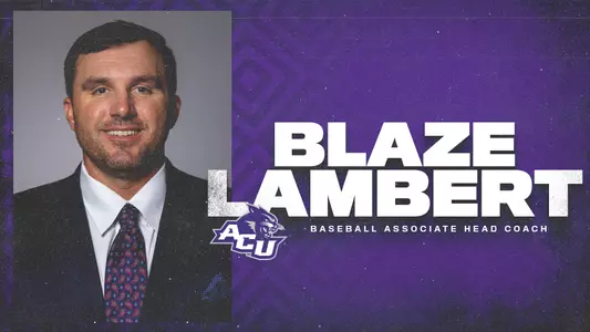 Blaze Lambert Named Associate Head Coach