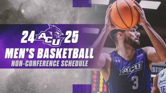 Men's Basketball 2024-25 Non-Conference Schedule Reveal Web Graphic