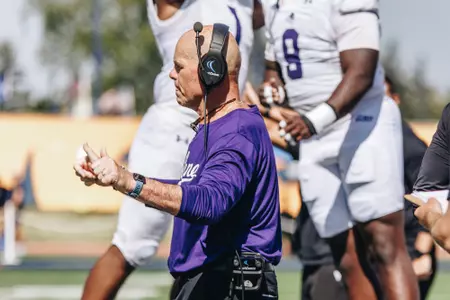 Coach Nick Holt on Sept 14, 2024