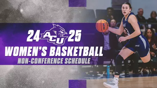 Women's Basketball 2024-25 Nonconference Schedule Graphic