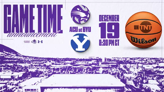 ACU at BYU on TNT graphic