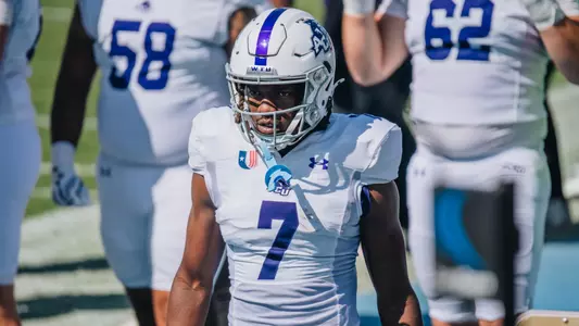 Javon Gipson on the sideline at West Georgia on October 11, 2025