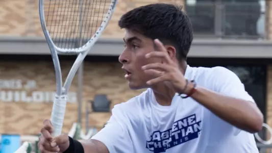 Luis Jose Nakamine during a practice in fall 2025