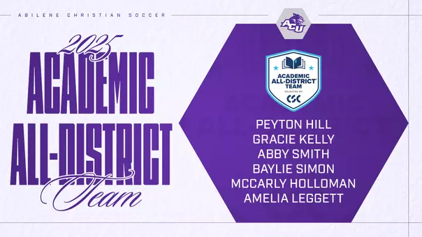 CSC Academic All-District women's soccer 2025