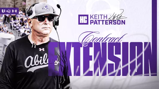 Keith Patterson contract extension graphic