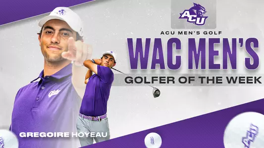 Hoyeau named WAC Men's Golfer of the Week