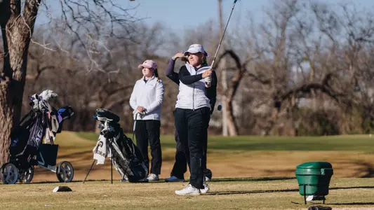 Sydney Williams takes a swing at the West Texas Classic at Abilene Country Club on March 3-4, 2025.