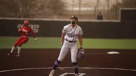 Lina Russo throws a no-hitter vs Southern Utah on March 14, 2025