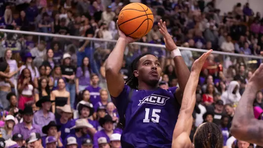 Bradyn Hubbard rises above a Tarleton State defender