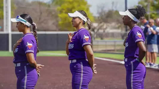 ACU softball national anthem March 29, 2025