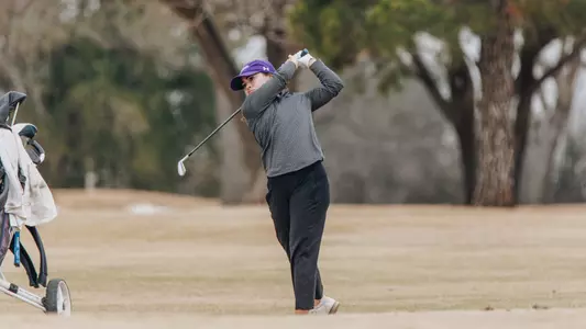 Marissa Loya takes a swing at the West Texas Classic at Abilene Country Club on March 3-4, 2025.