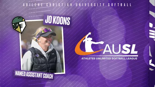 Jo Koons AUSL coach graphic