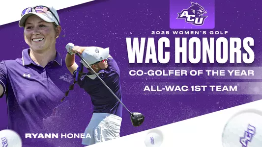 Ryann Honea WAC Honors Graphic