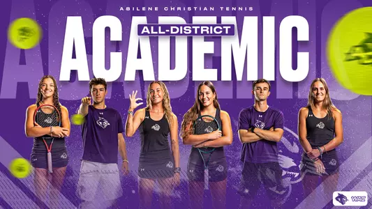 Academic All-District tennis 2025