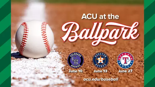 ACU at the Ballpark 2025 graphic