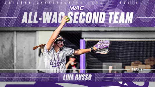 Lina Russo all-WAC second team graphic