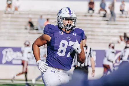 Bryan Itty Henry runs off the field during a game vs Eastern Kentucky on Oct. 19, 2024