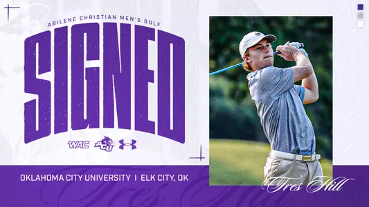 Tres Hill Signing Graphic