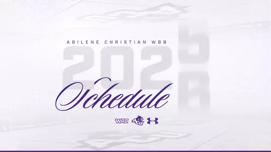 WBB 2025-26 Schedule Release Graphic