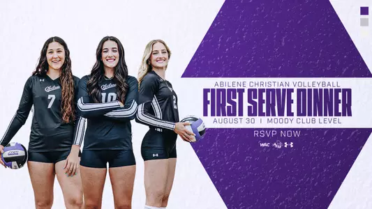 2025 First Serve Dinner Graphic