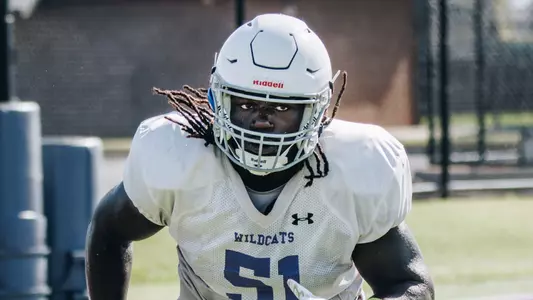 Okello Okello in a practice in August 2025