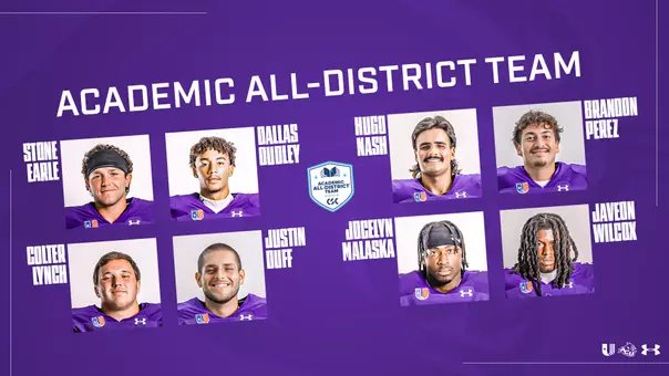 2025 football academic all-district CSC