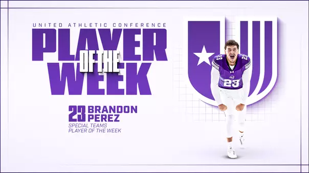 Perez UAC Specialist of the Week Oct 19, 2026