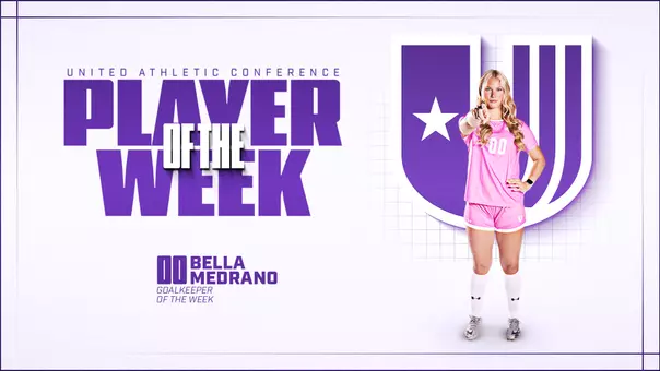 Bella Medrano UAC Goalkeeper of the Week Oct 19, 2026