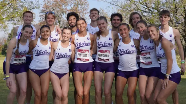 ACU cross country teams at the UAC Cross Country Championships on October 30, 2026