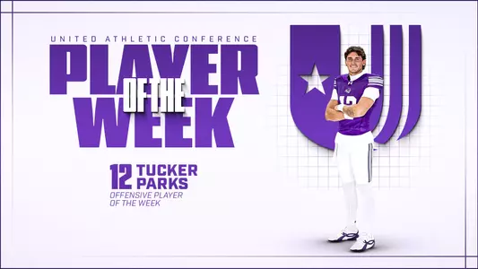 Tucker Parks UAC offensive player of the week graphic