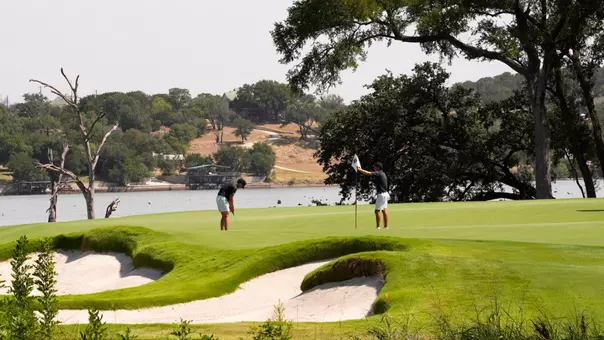 ACU Men's Golf at Halbert National in Granbury, Texas.