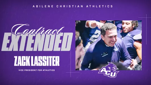 Zack Lassiter contract extension graphic