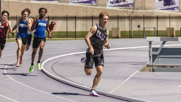 Vincent Luffey runs during the 2026 Wes Kittley Invitational.